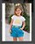 Conjunto Infantil Minnie Lilica e Short com Cinto - Imagem 1