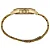 Seculus Masculino Aço Dourado Calendário 23729GPSVDA2 - Imagem 3