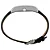 Seculus Masculino Aço Quadrada Mostrador Números Romanos 23744G0SVNC1 - Imagem 3