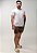 Kit 3 Camisetas Básicas Corte A Fio 100% Algodão - Brancas - Imagem 8