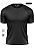 Camiseta Masculina Performance Dry Fit Tech Com Elastano UV50+ Preta - Imagem 1