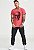 Camiseta Masculina de Malha Premium Estonada Vermelho - Caveira - Imagem 3