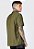 Camisa Masculina Lisa Manga Curta Viscose Premium - Verde Militar - Imagem 4