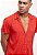 Camisa Masculina Lisa Manga Curta Viscose Premium - Red Emotion - Imagem 1