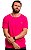 Camiseta Básica Corte A Fio 100% Algodão LaVíbora - Pink - Imagem 1