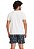 Kit 3 Camisetas Básicas Corte A Fio 100% Algodão - OffWhite - Imagem 5