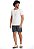 Kit 3 Camisetas Básicas Corte A Fio 100% Algodão - OffWhite - Imagem 6