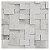Mosaico São Tomé Branco Variado 30x30 — Preço por m² - Imagem 1