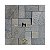 Mosaico de Pedra Luminárias Verde Variadão Telado 30x30 - 1 m² - Imagem 1
