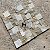 Mosaico Pedra Moledo Variadão Telado 30x30 - 1 m² - Imagem 2