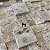 Mosaico Travertino Variadinho Pedra Natural Telado 30x30 - 1 m² - Imagem 2