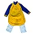 Vestido Fantasia Maça Neve Infantil Luxo Disney - Imagem 6