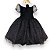 Vestido Vandinha Fantasia Festa Infantil Temático - Imagem 2