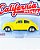 California Minis - Volkswagen Beetle (Fusca) - Amarelo 1:64 - Imagem 2