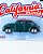 California Minis - Volkswagen Beetle (Fusca) - Verde 1:64 - Imagem 2