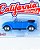 California Minis - Volkswagen Beetle (Fusca) Convertible - Azul 1:64 - Imagem 2