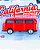 California Minis - Volkswagen Kombi T2 - Vermelho 1:64 - Imagem 2