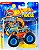 Hot Wheels Monster Trucks Poison Pinto - Freestyle Wreckers JCF00 1:64 - Imagem 1