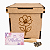 AL008 - Kit Caixinha Mdf com Gravação e Sementes Flores - Imagem 1