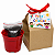 AL014 - Kit Cestinha Kraft com Sementes de Flores - Imagem 1