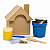 AL016 - Kit Casinha Mdf com Tinta e Pincel - Imagem 6