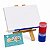 AL019 - Brinde Infantil Para Pintar com Cavalete MDF, Tela, Tintas e Pincel - Imagem 5