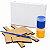 AL019 - Brinde Infantil Para Pintar com Cavalete MDF, Tela, Tintas e Pincel - Imagem 18