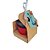 AL029 - Kit Cestinha Kraft com Semente Personalizada - Imagem 4