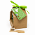 AL029 - Kit Cestinha Kraft com Semente Personalizada - Imagem 1
