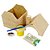 AL031 - Kit Casinha Mdf com Tinta, Pincel e Semente Personalizada - Imagem 2