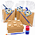 AL034 - Kit Jogo da Velha com 2 Tintas e Pincel Caixa - Imagem 6