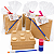 AL034 - Kit Jogo da Velha com 2 Tintas e Pincel Caixa - Imagem 3