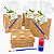 AL034 - Kit Jogo da Velha com 2 Tintas e Pincel Caixa - Imagem 7