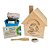 AL040 - Kit Casinha MDF com Gravação e Semente Personalizada - Imagem 1