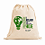 AL046 - Mochila Saco Algodão Sem Bolso - Imagem 5