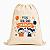 AL046 - Mochila Saco Algodão Sem Bolso - Imagem 1