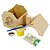 AL051 - Kit Casinha Mdf com Gravação, Tinta e Pincel e Semente Gravada - Imagem 2