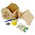 AL052 - Kit Casinha Mdf com Gravação, Tinta e Pincel e Sementes Flores - Imagem 2