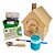 AL052 - Kit Casinha Mdf com Gravação, Tinta e Pincel e Sementes Flores - Imagem 3