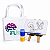 AL069 - Kit Pintura com Sacolinha Personalizada - Imagem 1