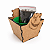 AL072 - Kit Cultivo Cachepô Mdf com Semente Gravada - Imagem 5