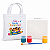 AL095 - Kit Pintura com Tela Grande Lisa 20 x 15 cm - Imagem 1