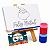 AL103 - Kit Pintura Cavalete com Tela Gravada - Imagem 7
