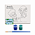 AL107 - Kit Pintura Tela Grande Gravada 20 x 15 - Celofane - Imagem 4
