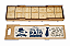 AL109 - Kit Jogo Educativo Dominó em mdf com Adesivo Personalizado - Imagem 2