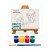 AL134 - Kit Pintura com Tela 20 x 15 com Gravação, Cavalete MDF, 4 Tintas e Pincel - Imagem 7