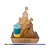 AL117 - Kit Pintura Castelo Princesas Disney mdf com 2 Tintas e Pincel - Imagem 15