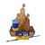 AL117 - Kit Pintura Castelo Princesas Disney mdf com 2 Tintas e Pincel - Imagem 1