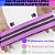 Kit 3 Faixas Elásticas de Resistência para Exercícios, Glúteos, Pilates e Treino Funcional - Imagem 7