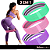 Kit 3 Faixas Elásticas de Resistência para Exercícios, Glúteos, Pilates e Treino Funcional - Imagem 6